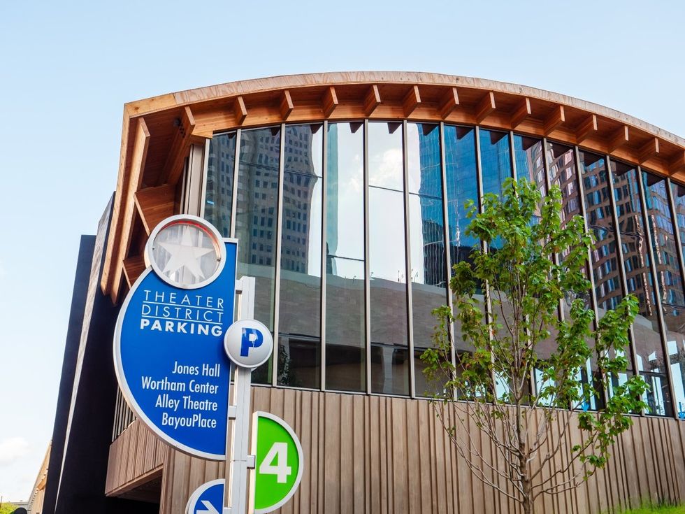 Lynn Wyatt Square for the Performing Arts in downtown Houston