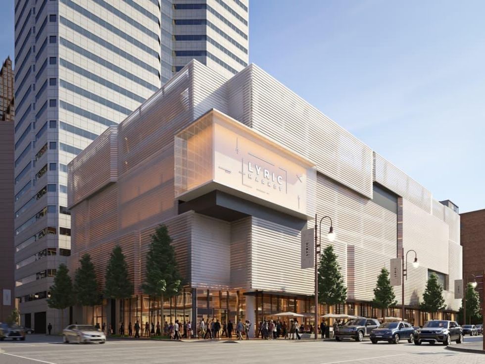 Lyric Market exterior rendering