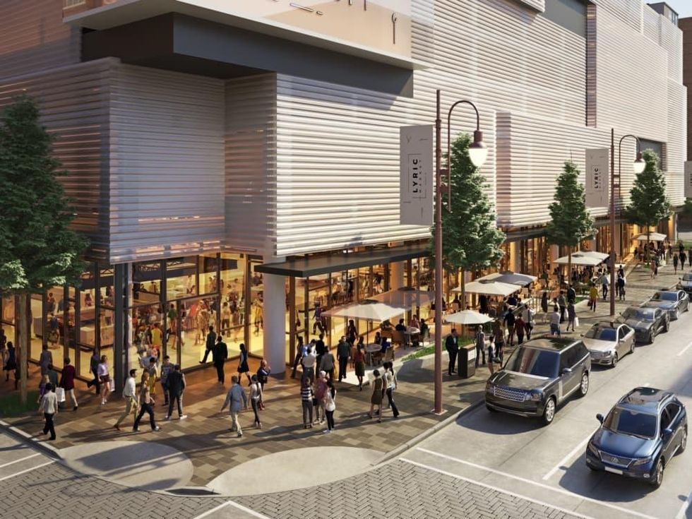 Lyric Market exterior rendering