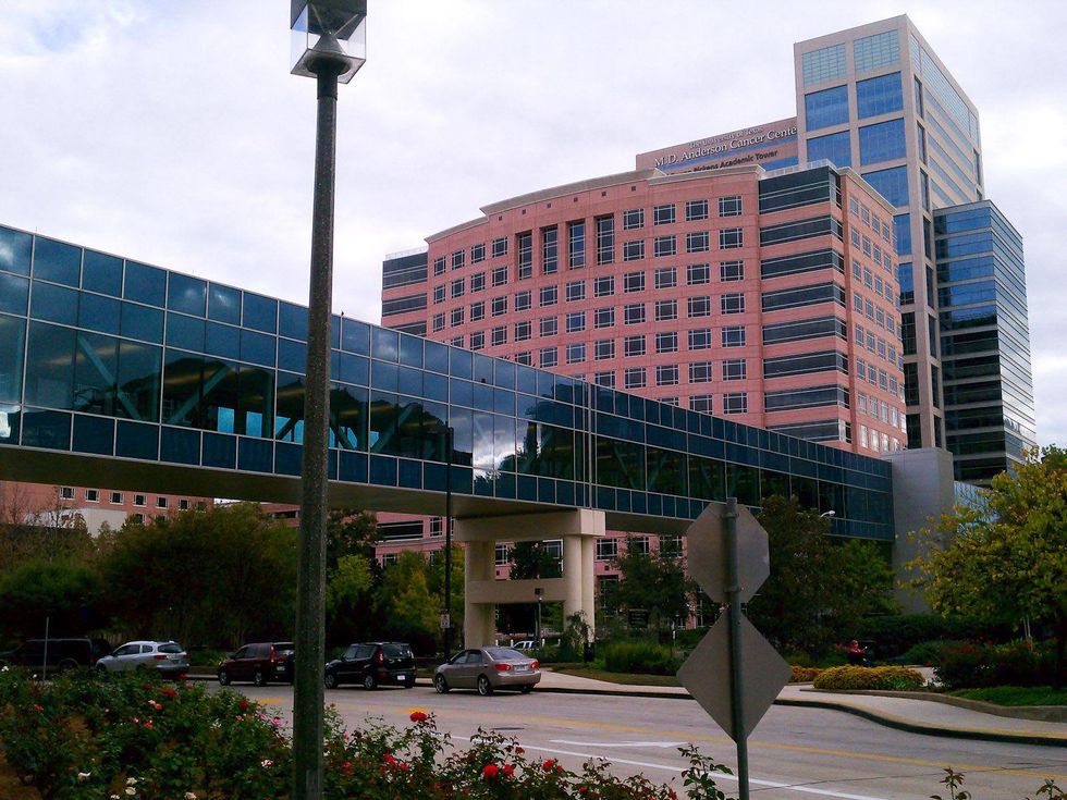 M.D. Anderson Cancer Center, skywalk, hospital