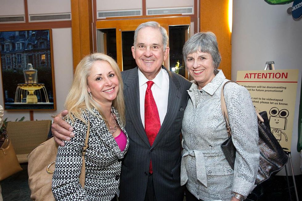 M.D. Anderson Childrens' Center opening May 2013 Julie Comiskey, Gus Comiskey and Karen Comiskey