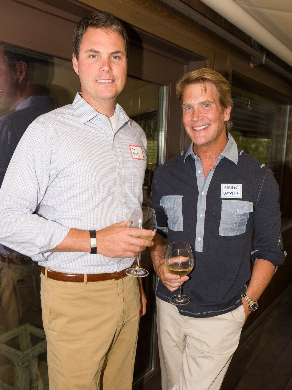 M.D. Anderson events in Aspen Casa Tua party Tim Connally, George Lancaster