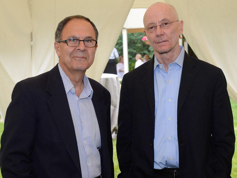 M.D. Anderson events in Aspen Hines reception Sam Hanash, Tim Thompson July 2013