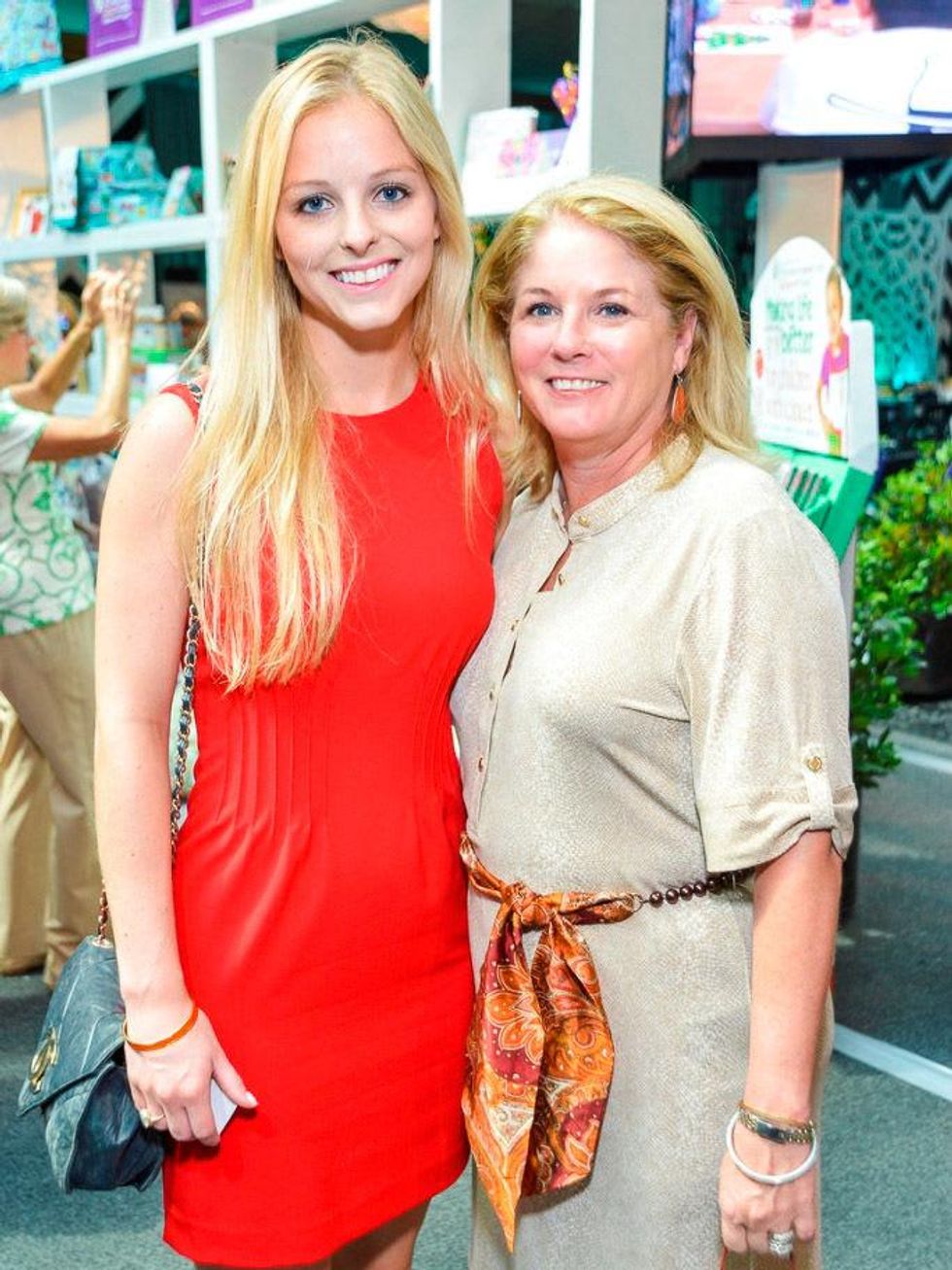 M.D. Anderson Gold Star luncheon September 2013 Emily Brlansky, Jill Brlansky