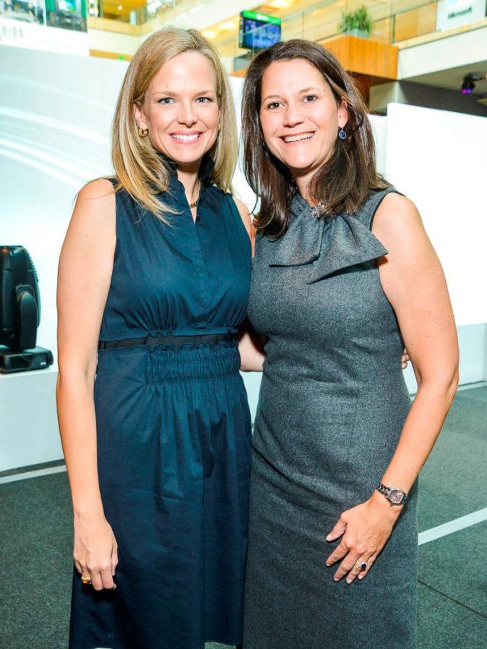 M.D. Anderson Gold Star luncheon September 2013 Jennifer Gordon, Christina Van Os