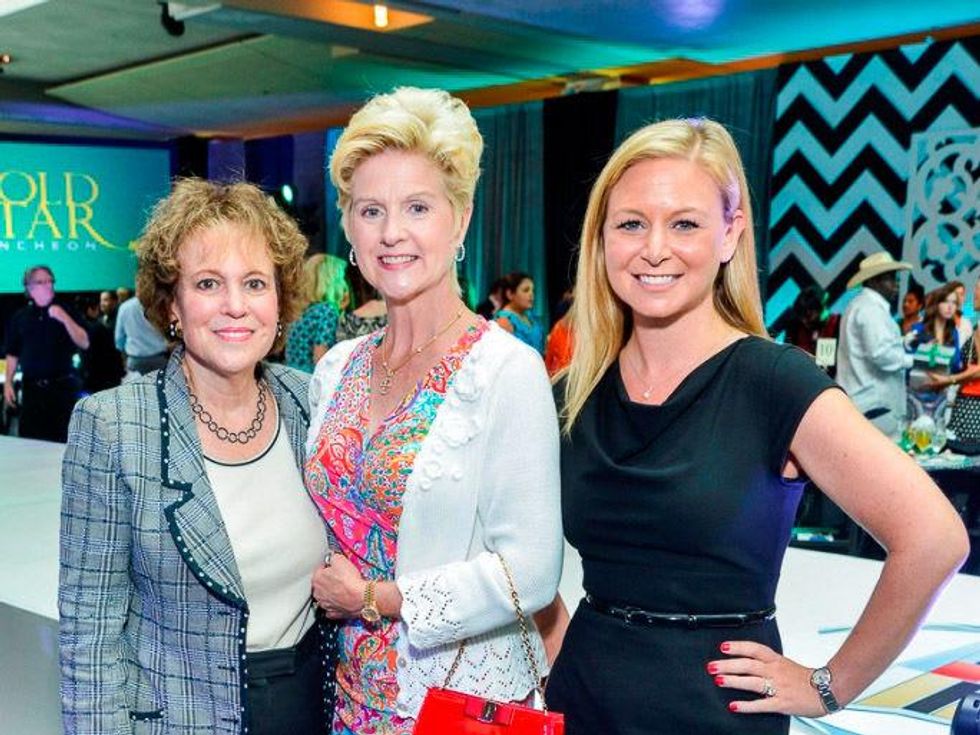 M.D. Anderson Gold Star luncheon September 2013 Regina Rogers, Ruthie Williams, Jennifer Gravenor