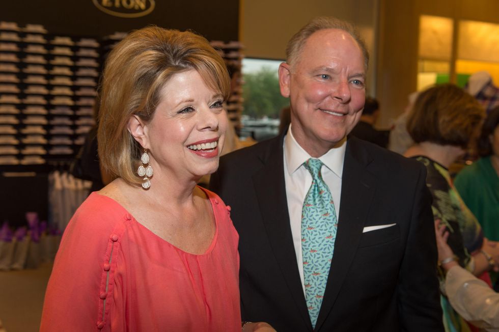 M Penner Magazine launch party April 2013 Herb Butrum, Alice Butrum