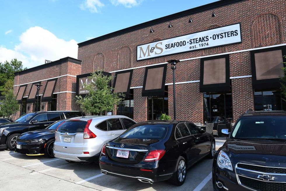 M&S Seafood new exterior sign