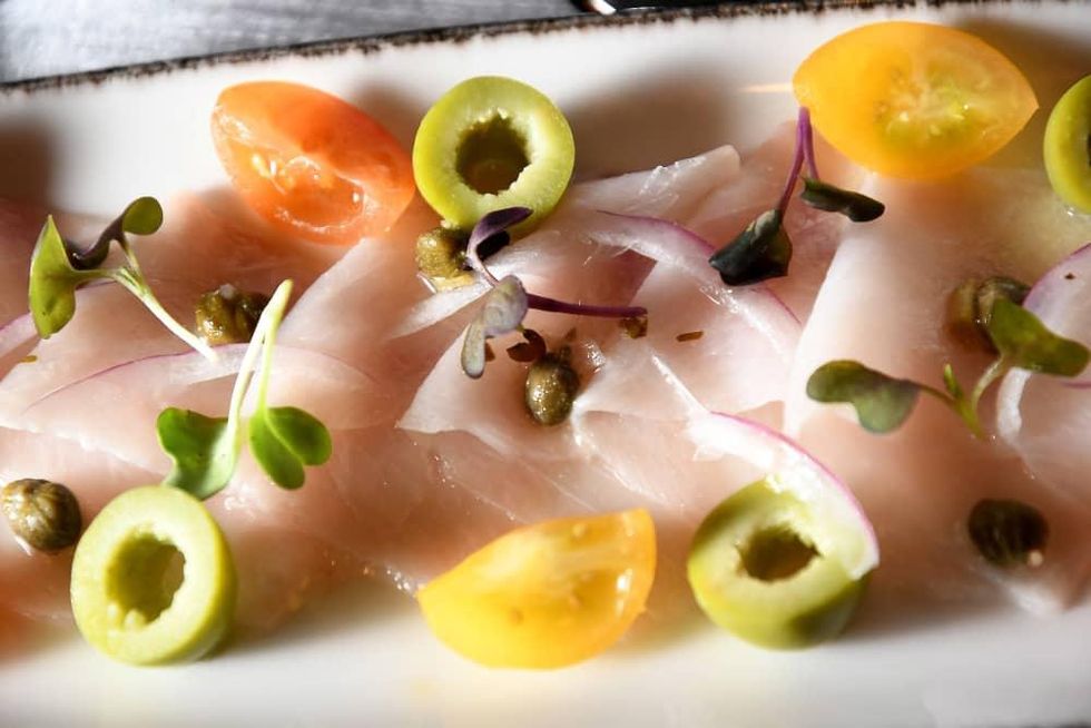 M&S Seafood raw selection