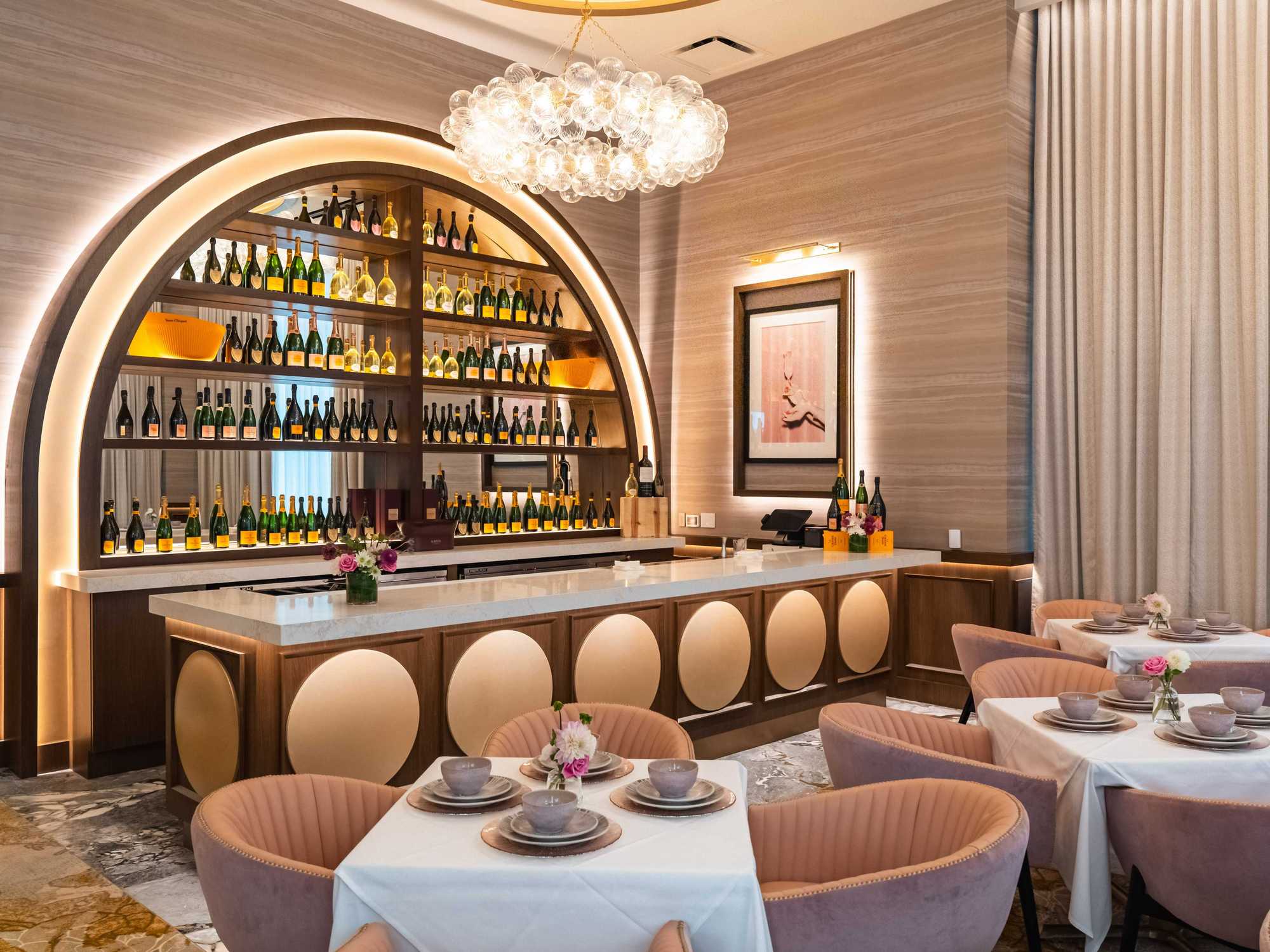 Mack Allen's champagne room