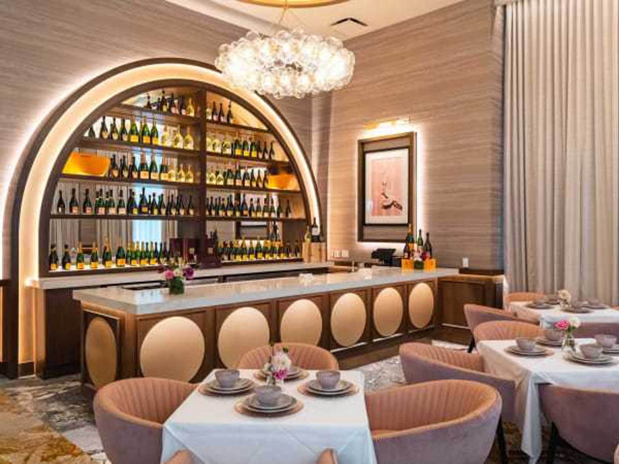 Mack Allen's champagne room