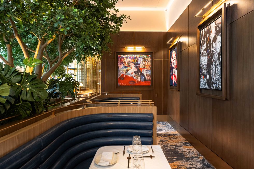 Mack Allen's interior