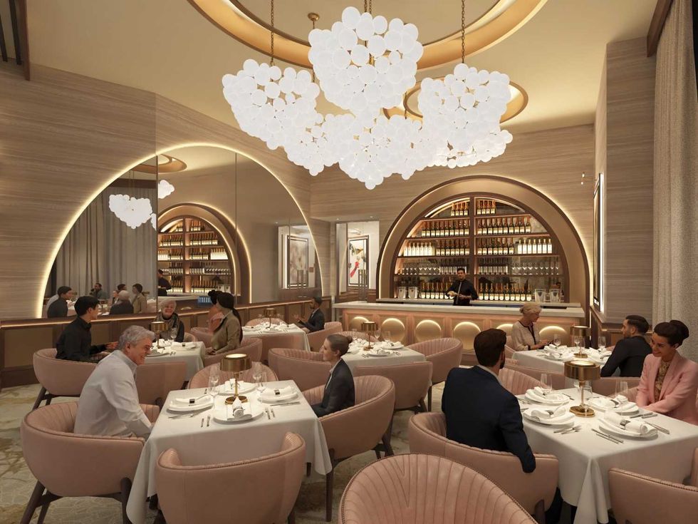 Mack Allen's restaurant rendering