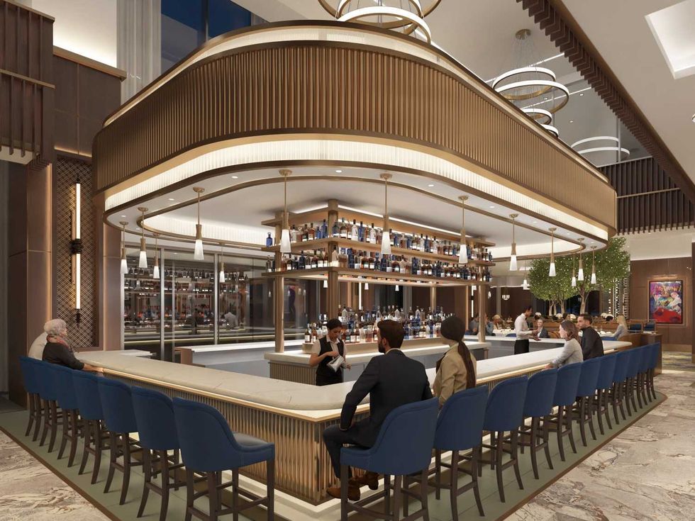 Mack Allen's restaurant rendering