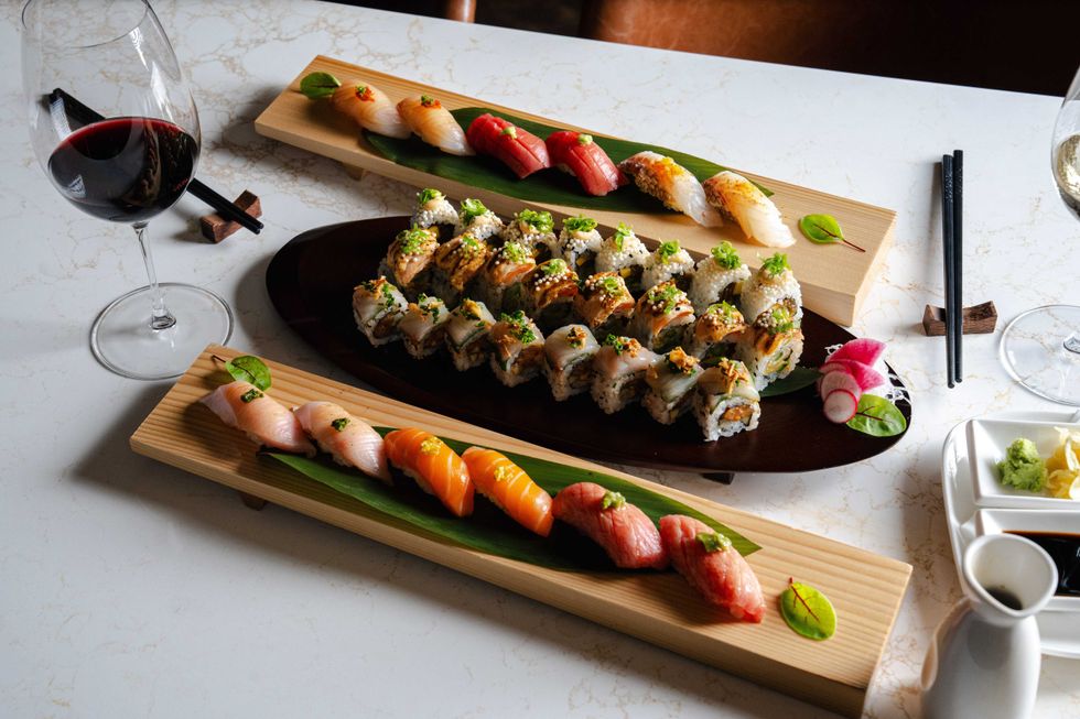Mack Allen's sushi