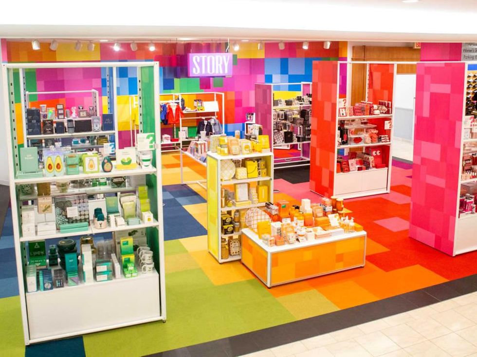 Macy's Story display