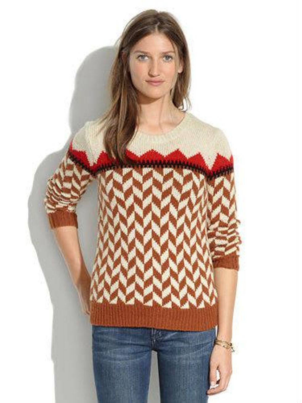 Madewell Chevron Sweater