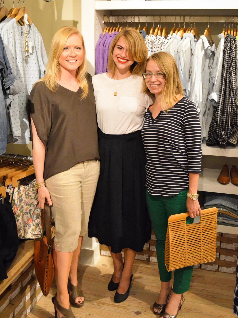 Madewell Houston June 2013 Caroline Starry LeBlanc (C) Victoria Ridgeway (R) Olivia Junell