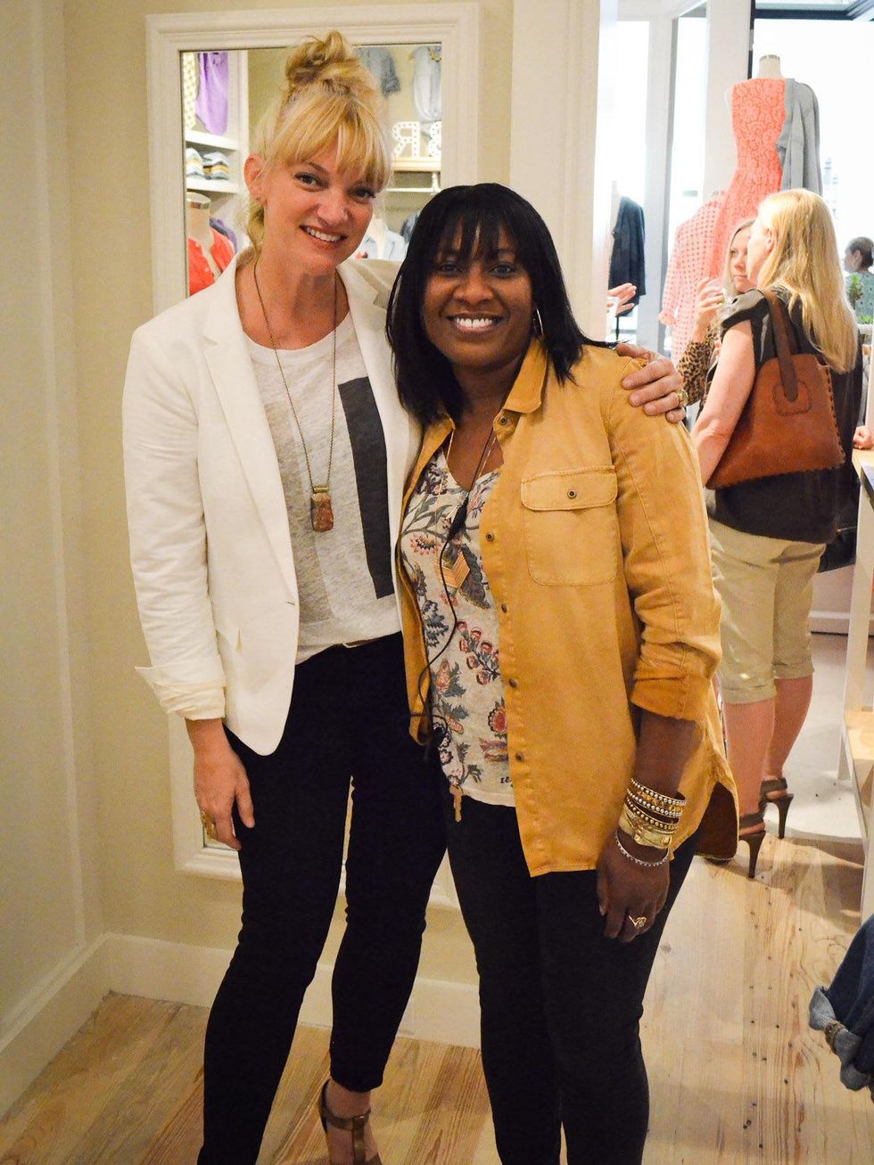 Madewell Houston June 2013 Kerri Curtis (Madewell) (R) Selena Demps (Madewell)