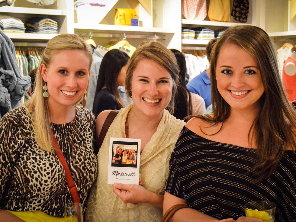 Madewell Houston June 2013 Rachel Atkins (C) Lauren Rutledge (R) Jordan Foley