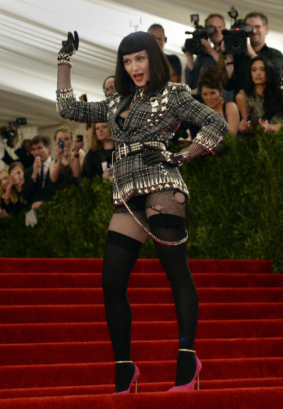 Madonna at Met Costume Institute Gala May 2013