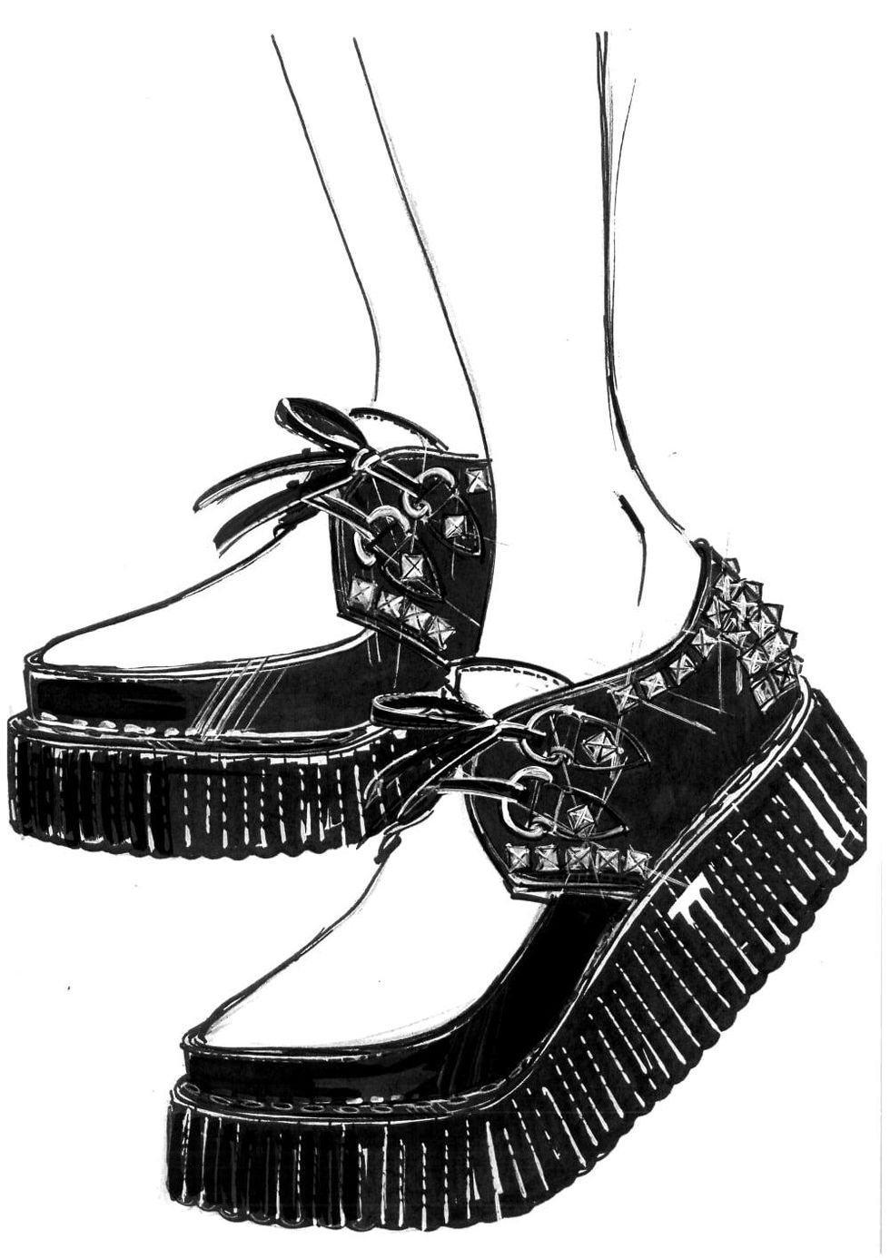 Madonna Rebel Heart Tour Miu Miu shoes