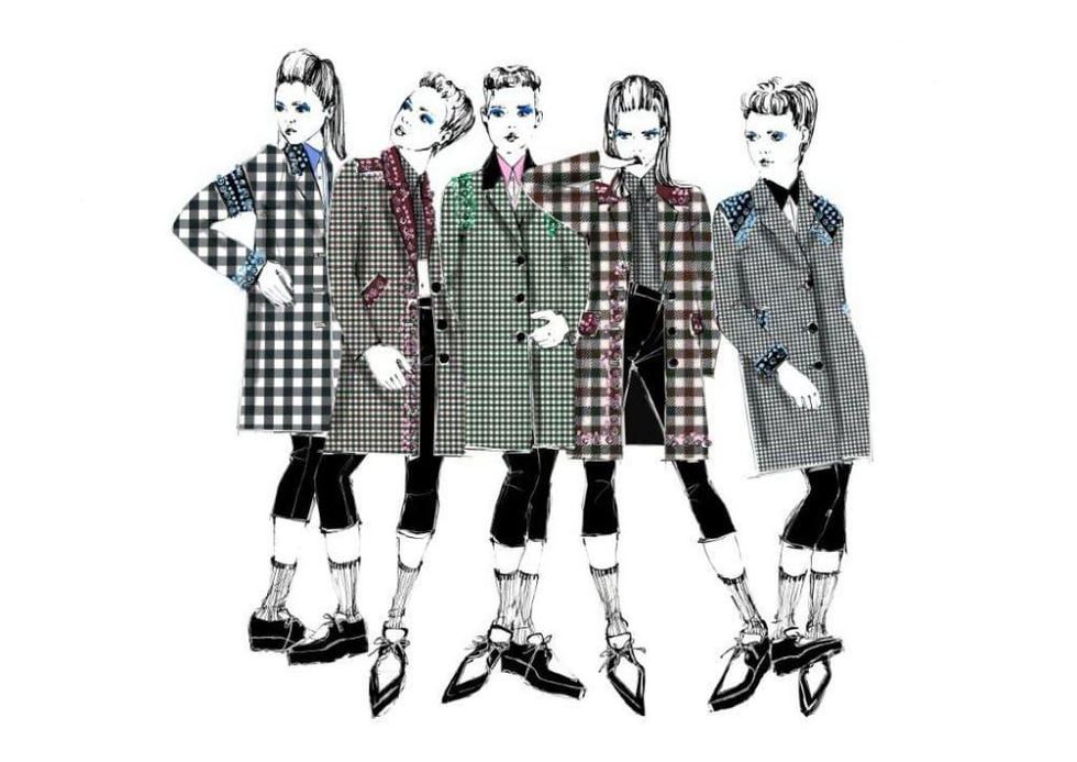 Madonna Rebel Heart Tour Prada sketch