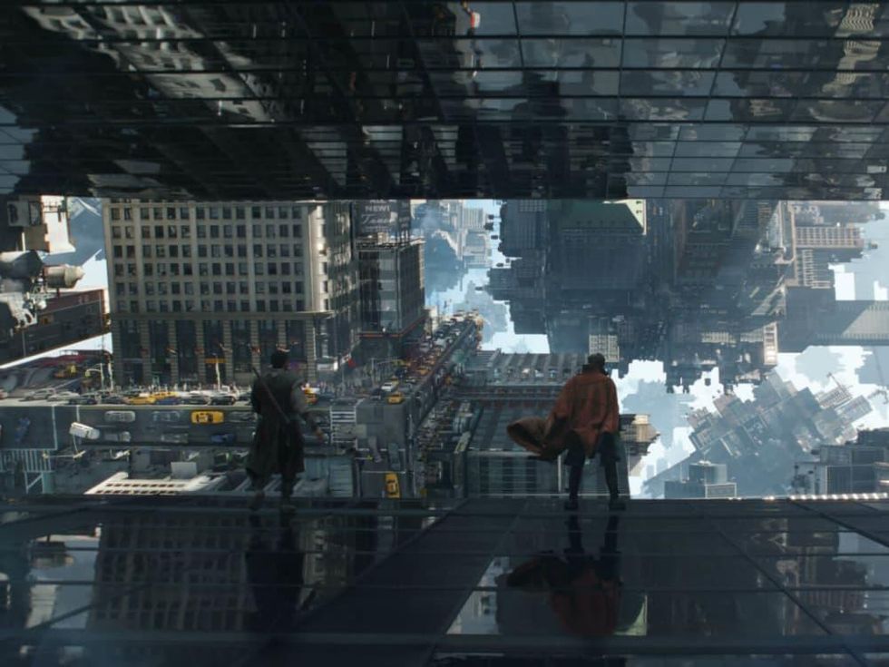 Magic landscapes in Doctor Strange