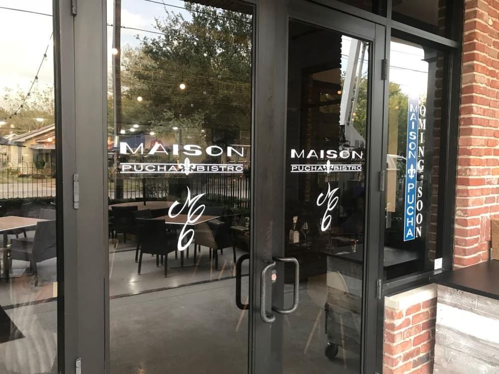 Maison Pucha Bistro front door