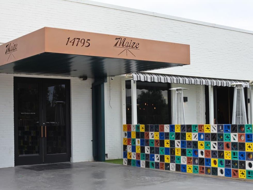 Maize restaurant entrance