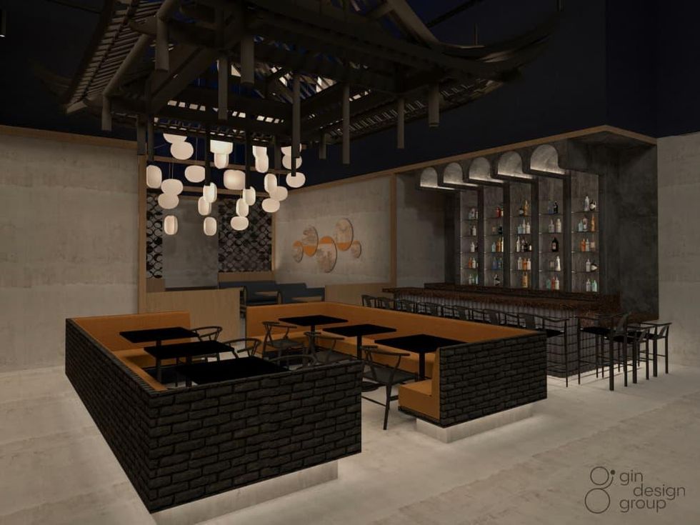 Mala Sichuan Bistro Heights MKT rendering