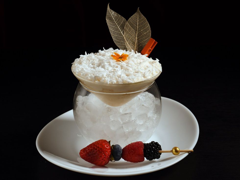 Mamajuana Cafe coconut tres leches