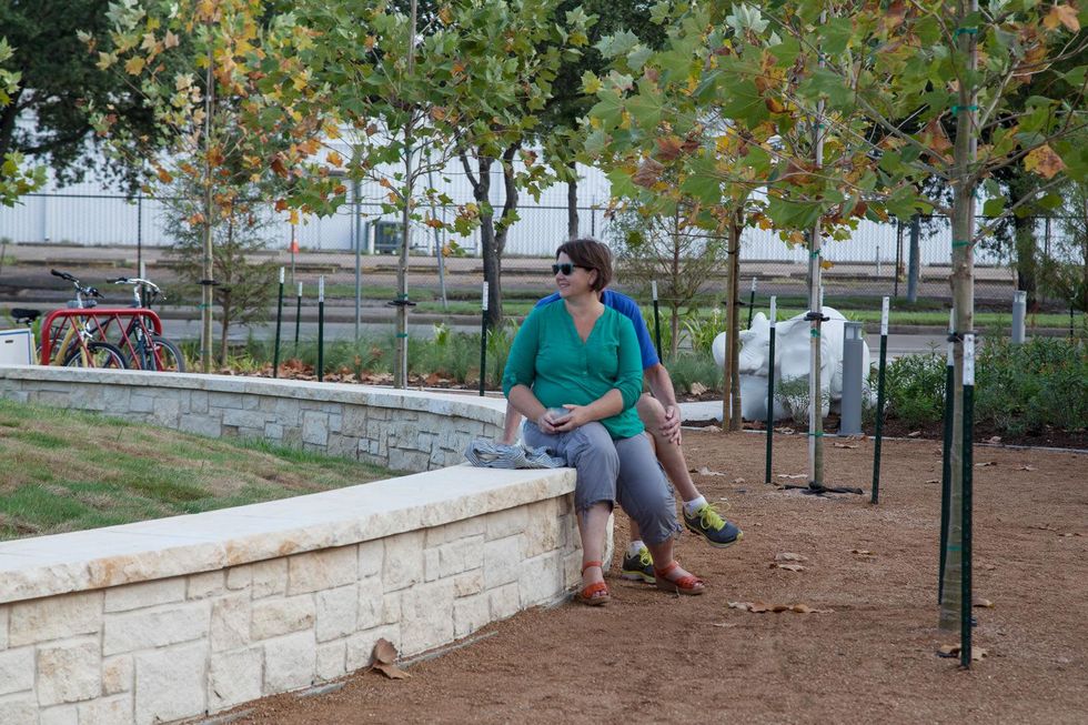Mandell Park dedication August 21, 2014