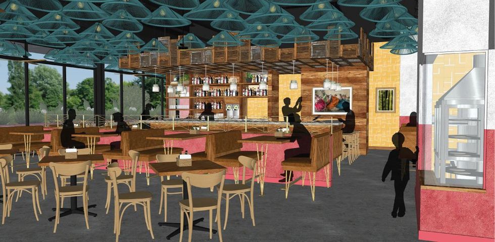 Mandito's interior rendering