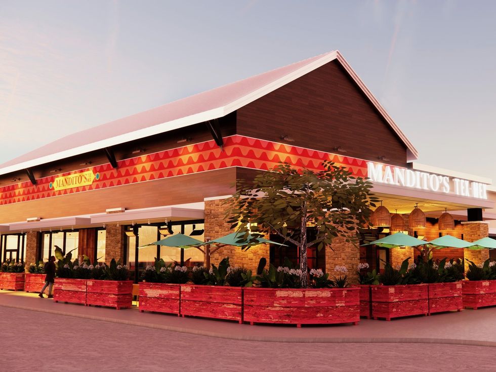 Mandito's Tex-Mex Katy exterior rendering