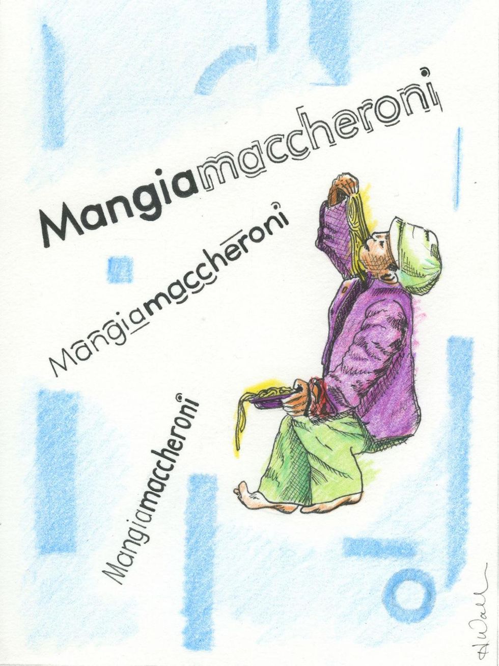 Mangiamaccheroni artwork September 2013