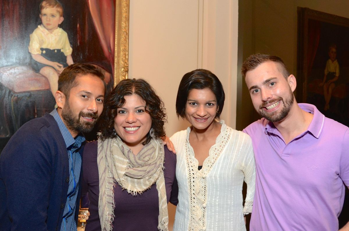 Manny Gonzales, from left, Sandy Trevino, Rakhee Sharma and Joe Maxwell