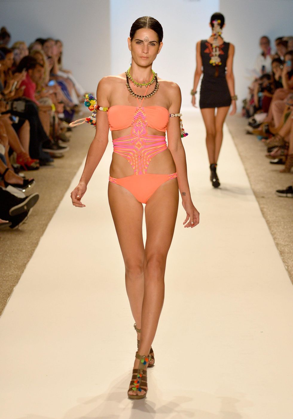 Mara Hoffman swimsuit at Mercedes-Benz Fashion Week Swim July 2013