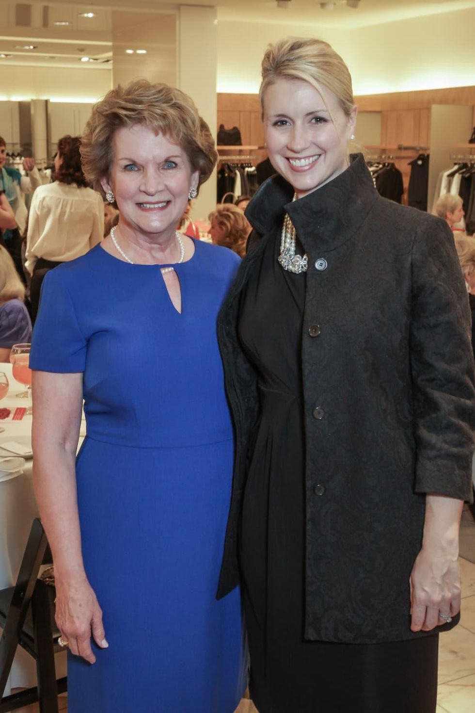 March of Dimes Tea, Feb. 2016 Jane Wise Sarah Wise