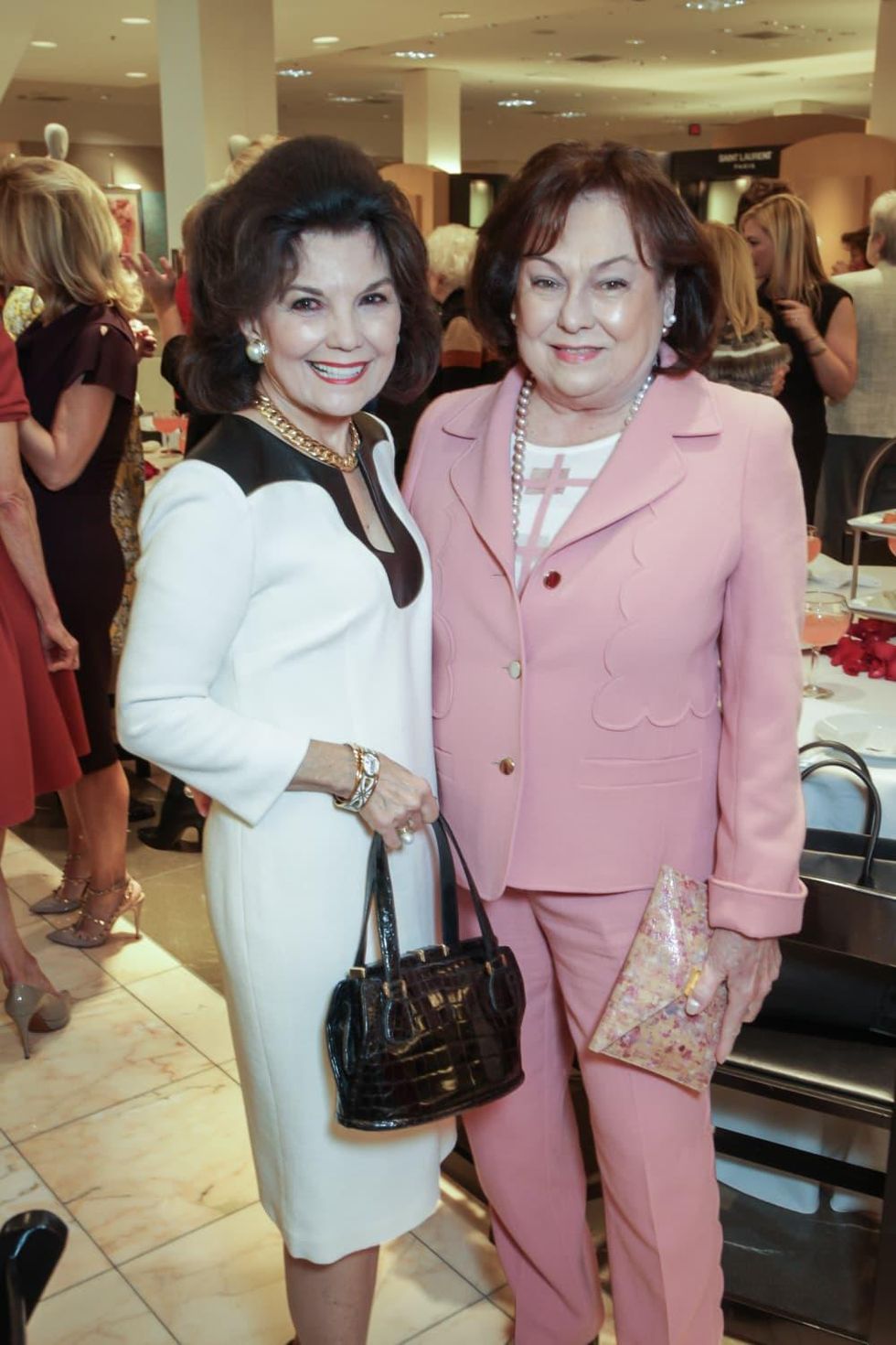 March of Dimes Tea, Feb. 2016 Linda McReynolds, Rose Cullen