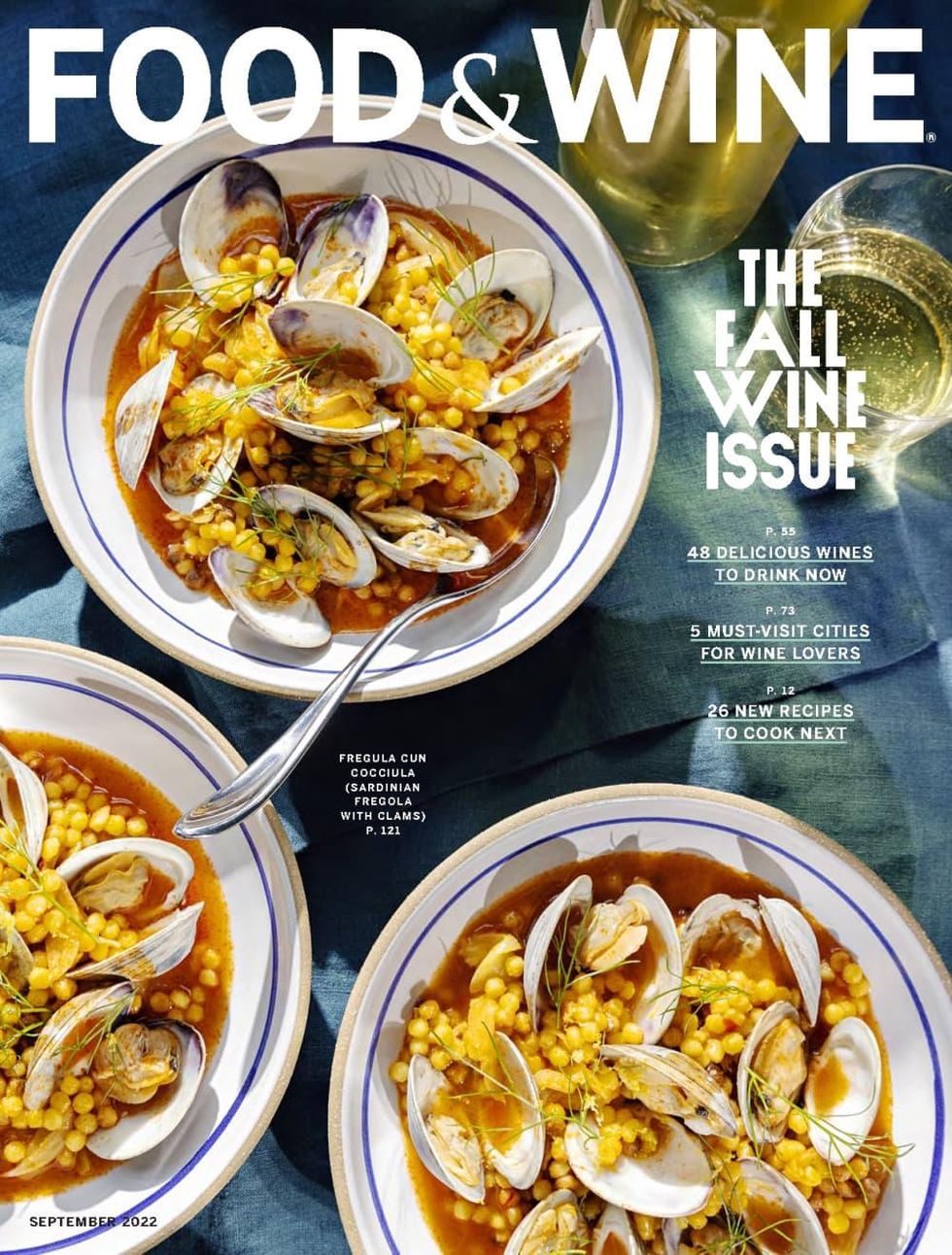 March Restaurant Food and Wine magazine cover