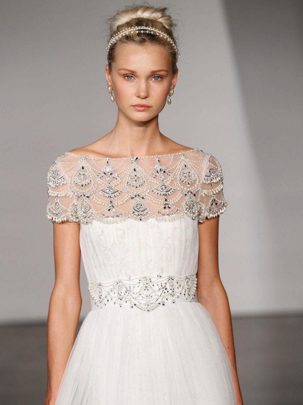 Marchesa Bridal Collection, B80815, detail