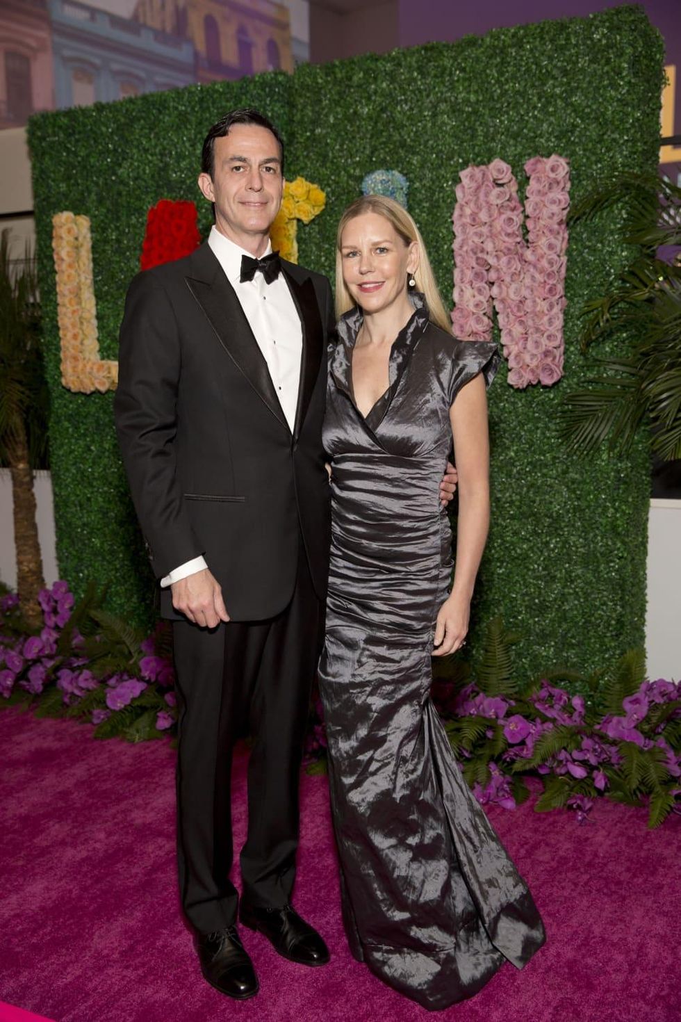 Marcos and Marilyn Basso at Latin American Experience Gala