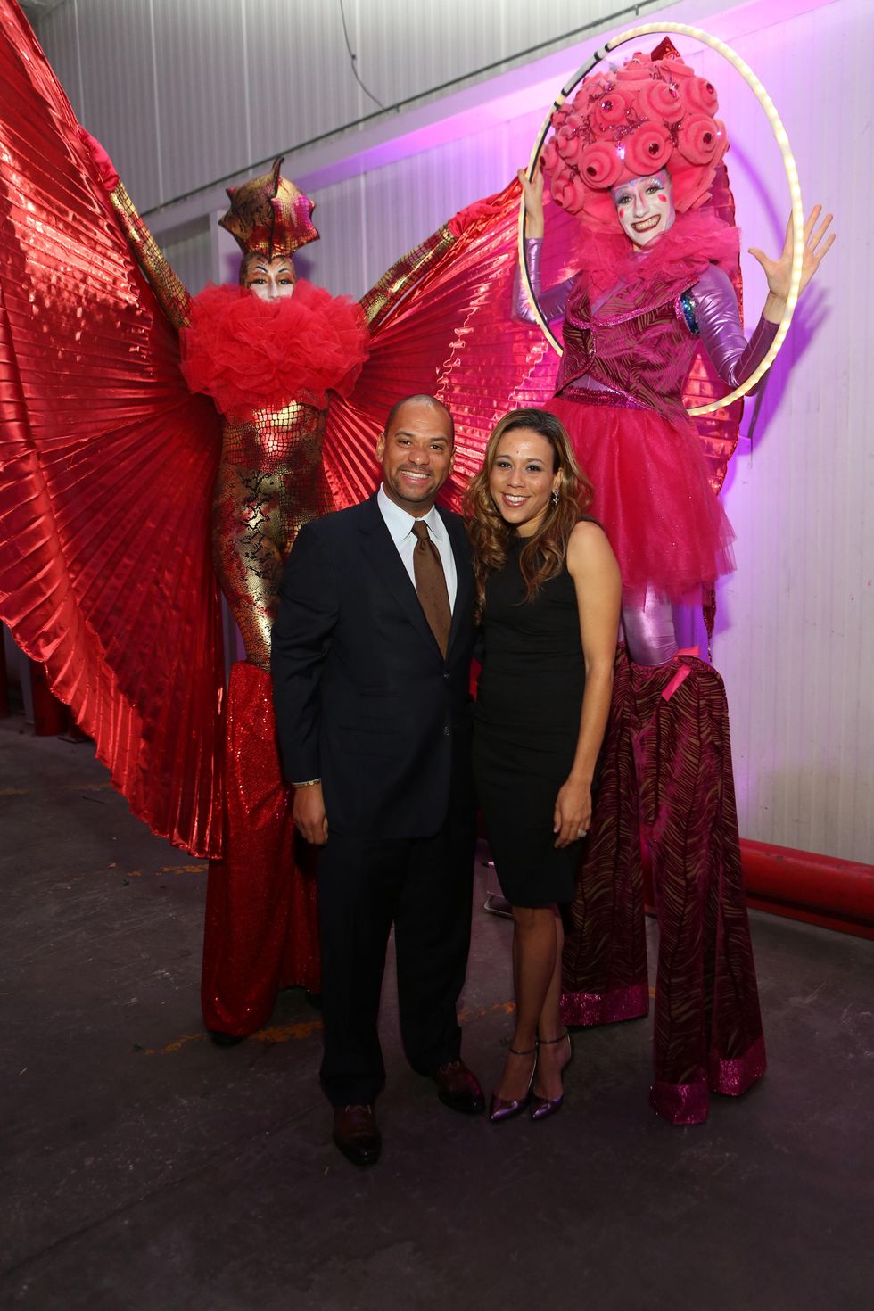 Marcus and Heidi Smith at the March of Dimes Signature Chefs event October 2014