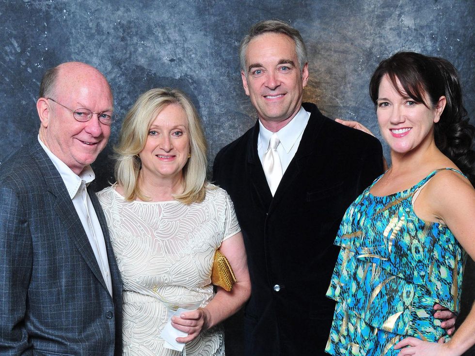 Marcus Duffel, from left, Alexandra Leveille, Dr. Christopher Cassady and Claire Partin at Alex Martinez's birthday party July 2014 at Alex Martinez's birthday party July 2014