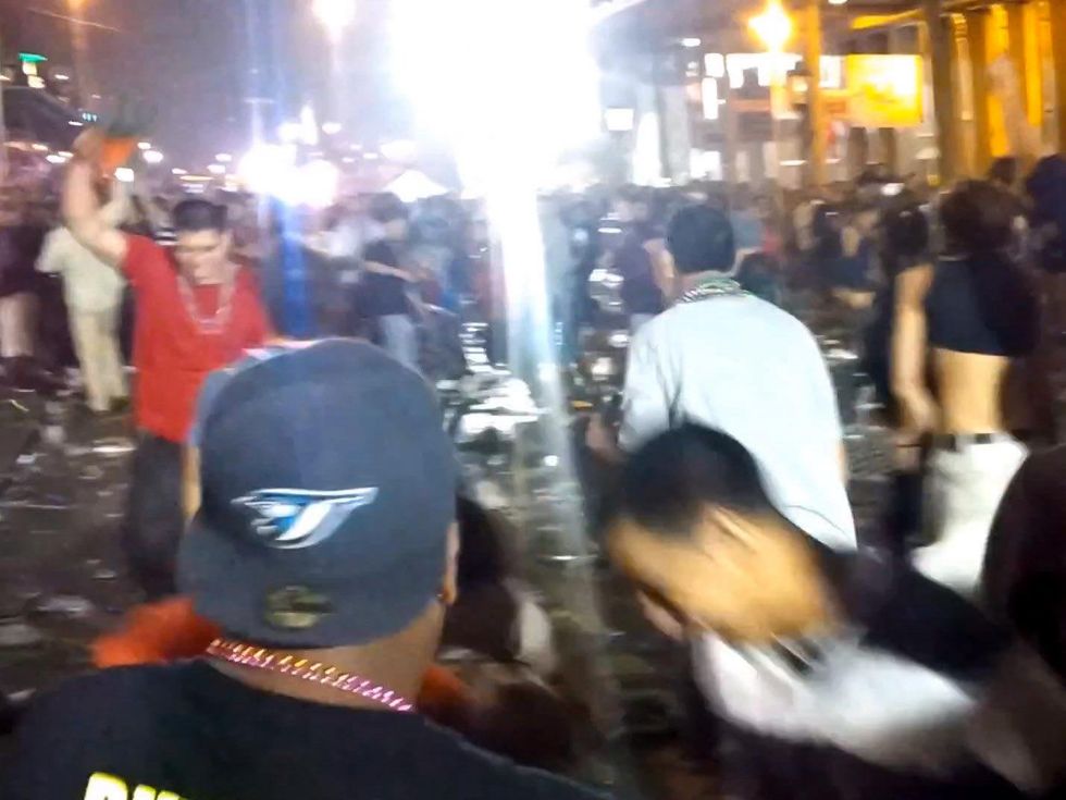 Mardi Gras, riot, Galveston, February 2013