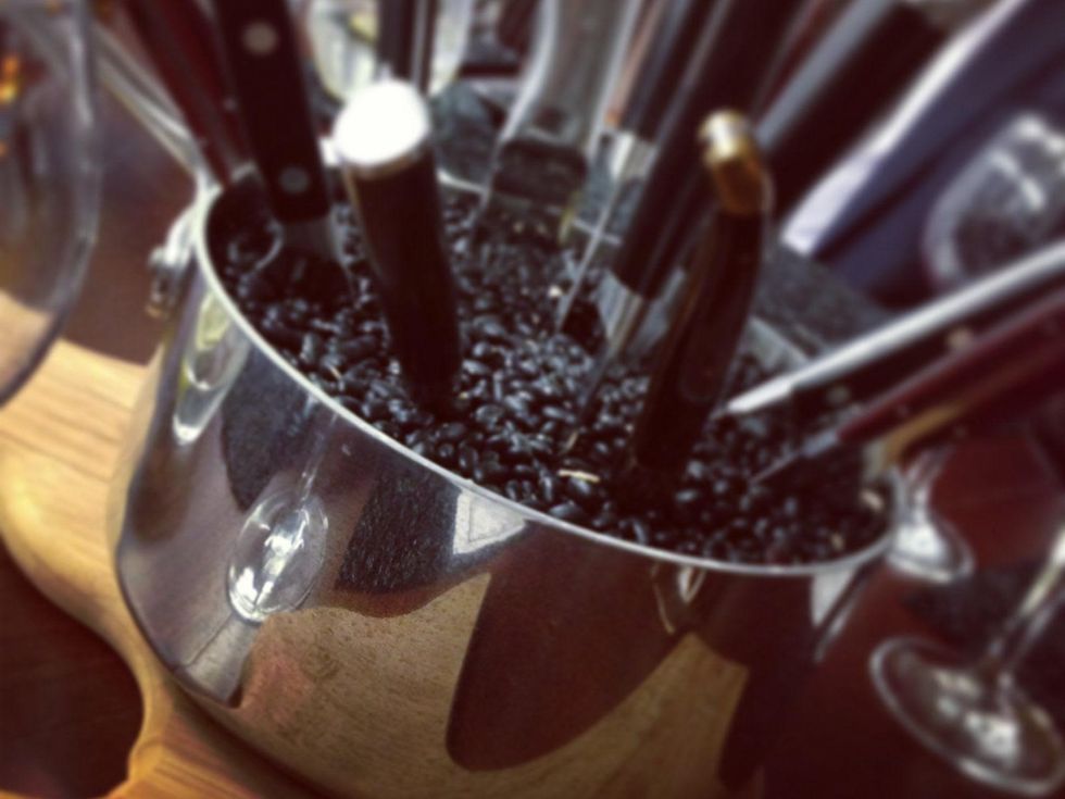 Marene, Royal Sonesta, Knives in bowl