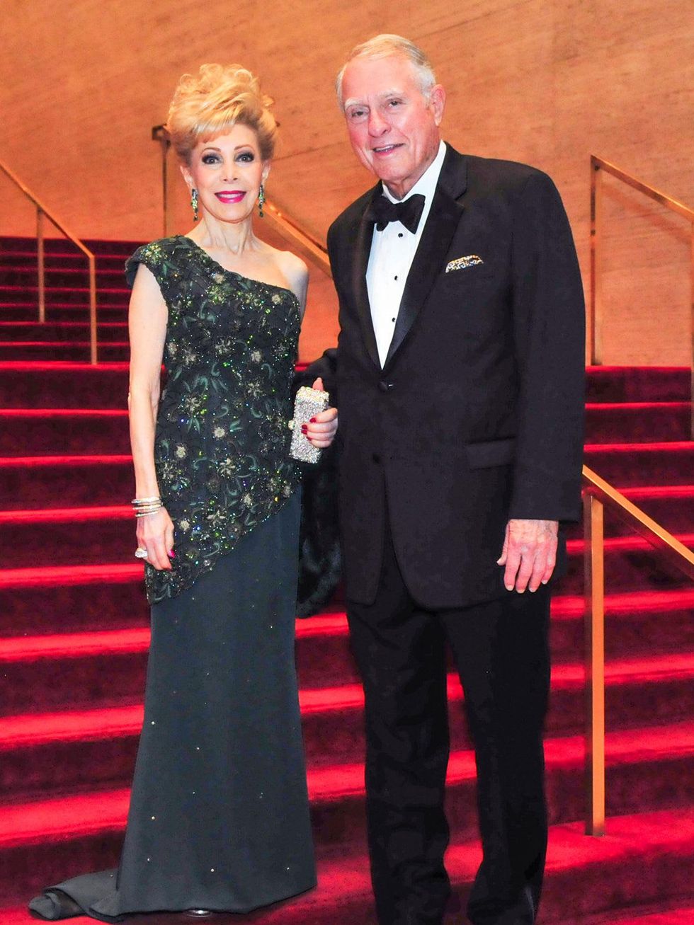 Margaret Alkek Williams and Jim Daniel at the Houston Symphony Wine Dinner March 2014