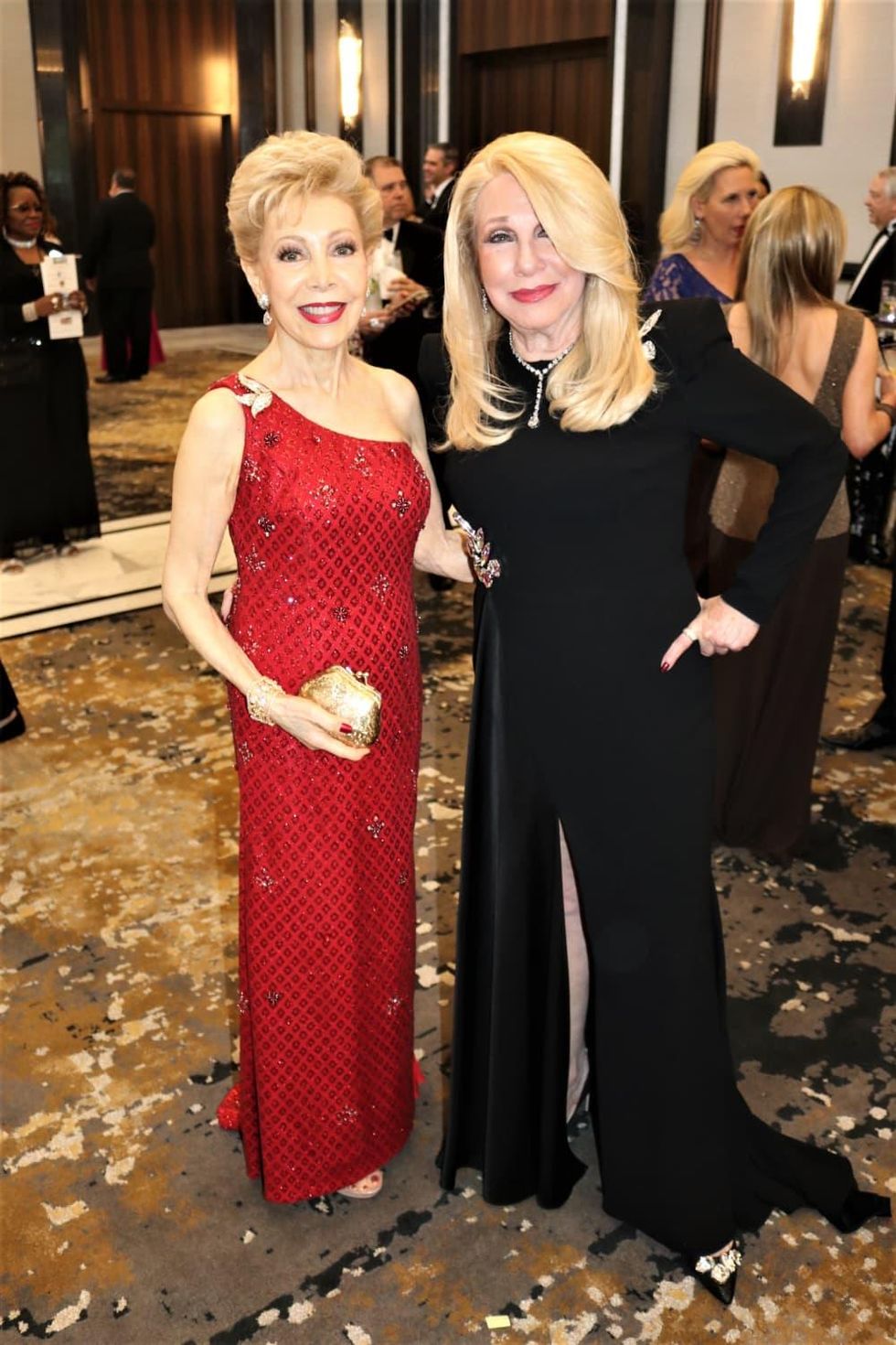 Margaret Alkek Williams and Sherri Zucker