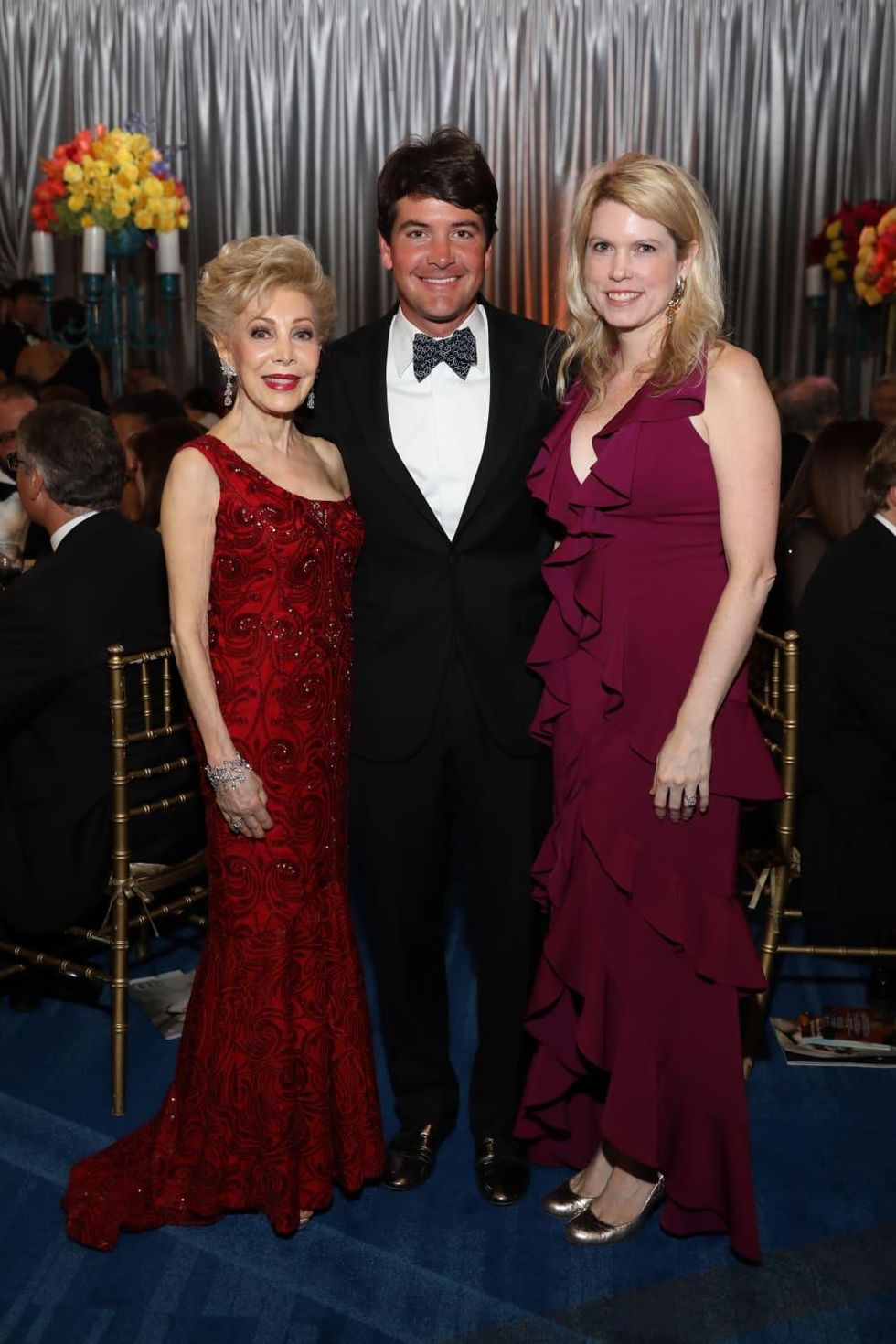 Margaret Alkek Williams, Courtney and Bill Toomey at Houston Grand Opera opening night 2017